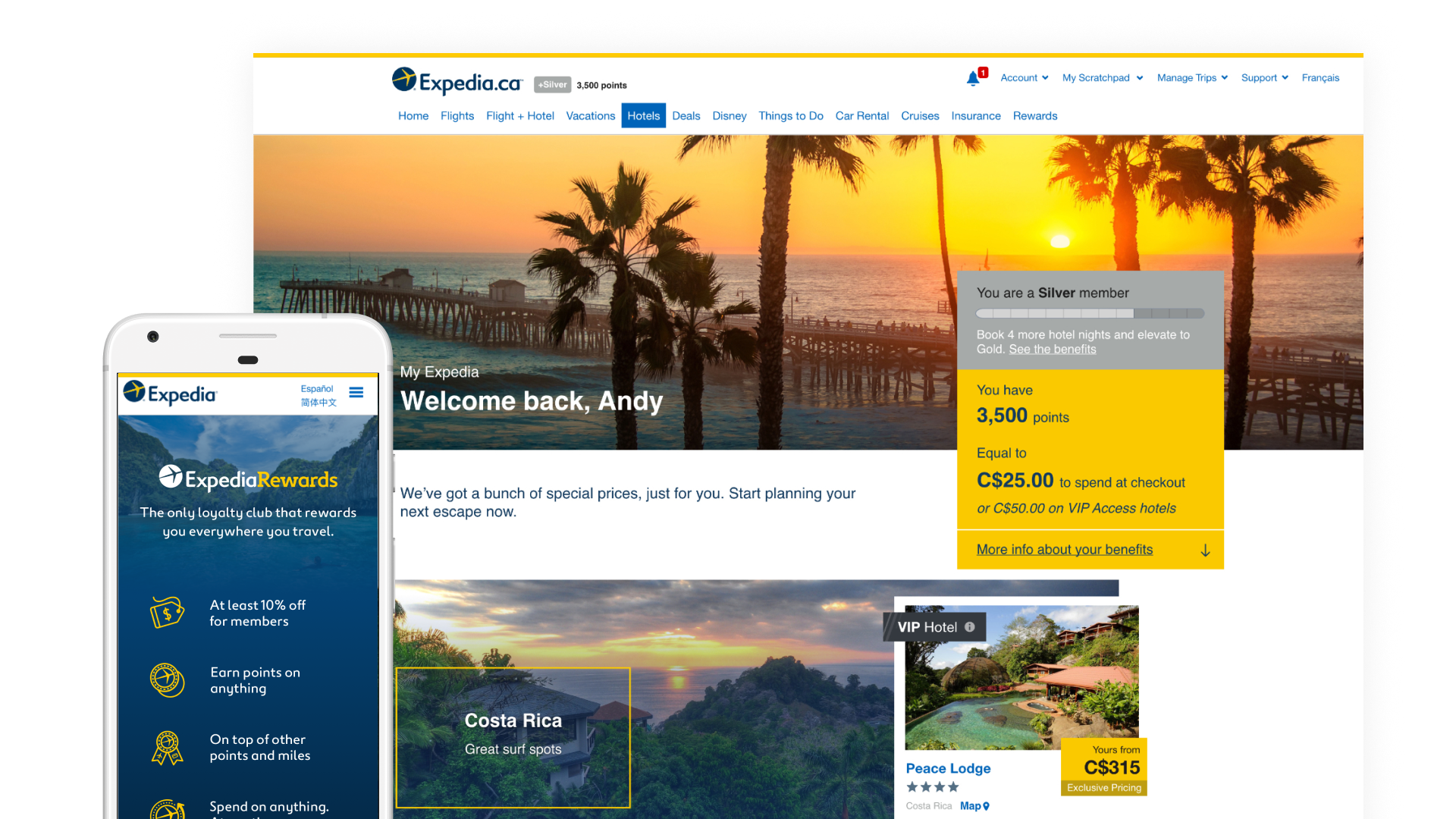 Re-imagining Expedia's global loyalty programme
